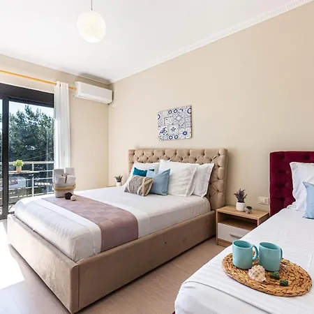 Апартаменты Charm 2, 1br Ap, Kitchen, Parking & Саранда