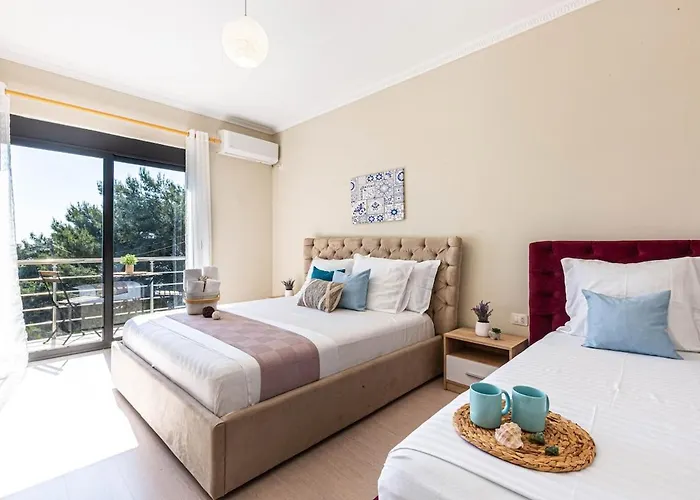 Апартаменты Charm 2, 1br Ap, Kitchen, Parking & Саранда